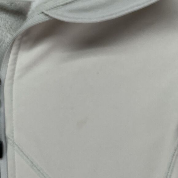 Vintage Nike ACG Jacket Womens Medium Cream‎ Y2K Full Zip Soft Shell Outdoors - Picture 6 of 10